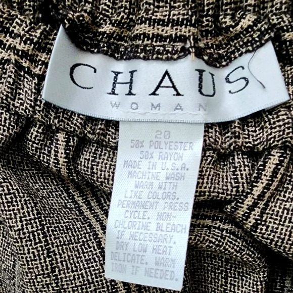 Chaus Women's Dress Slacks Pull-On Sz 20 NWT - Picture 6 of 6